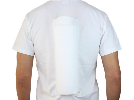 Somnoshirt Anti-Schnarch-Shirt mit Rolle aus Nahaufnahme