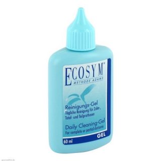 Produkt: Ecosym Reinigungs-Gel 60ml für die tägliche Reinigung von Zahn, Total- und Teilprothesen