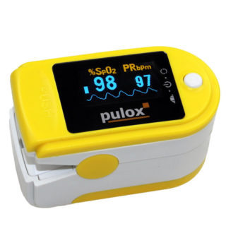 Pulsoximeter Pulox 200 Set gelb