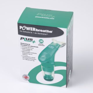 verkaufsverpackung Atemtrainer grün