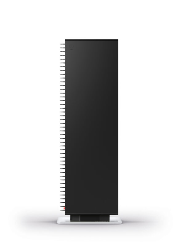 schwarzer Heizlüfter